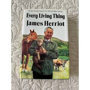 Every Living Thing by James Herriot First Edition First Printing Hardcover Book